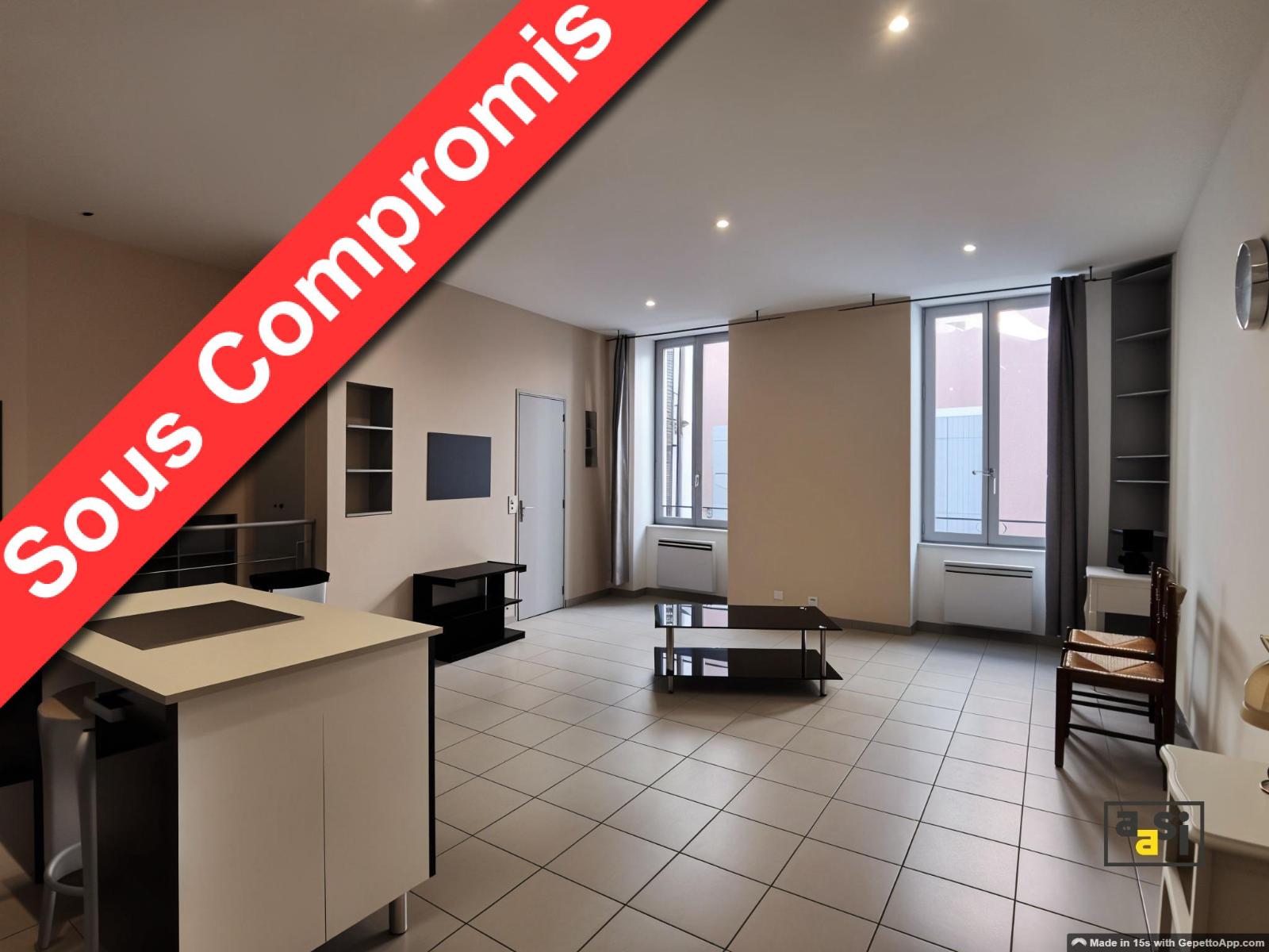 appartement 2 pièces - AUBENAS