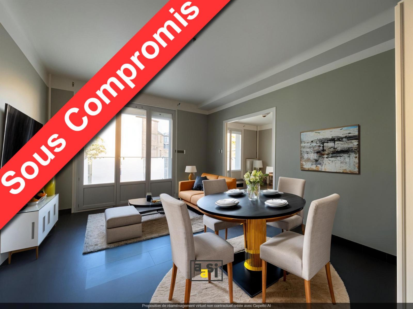 appartement 3 pièces - AUBENAS