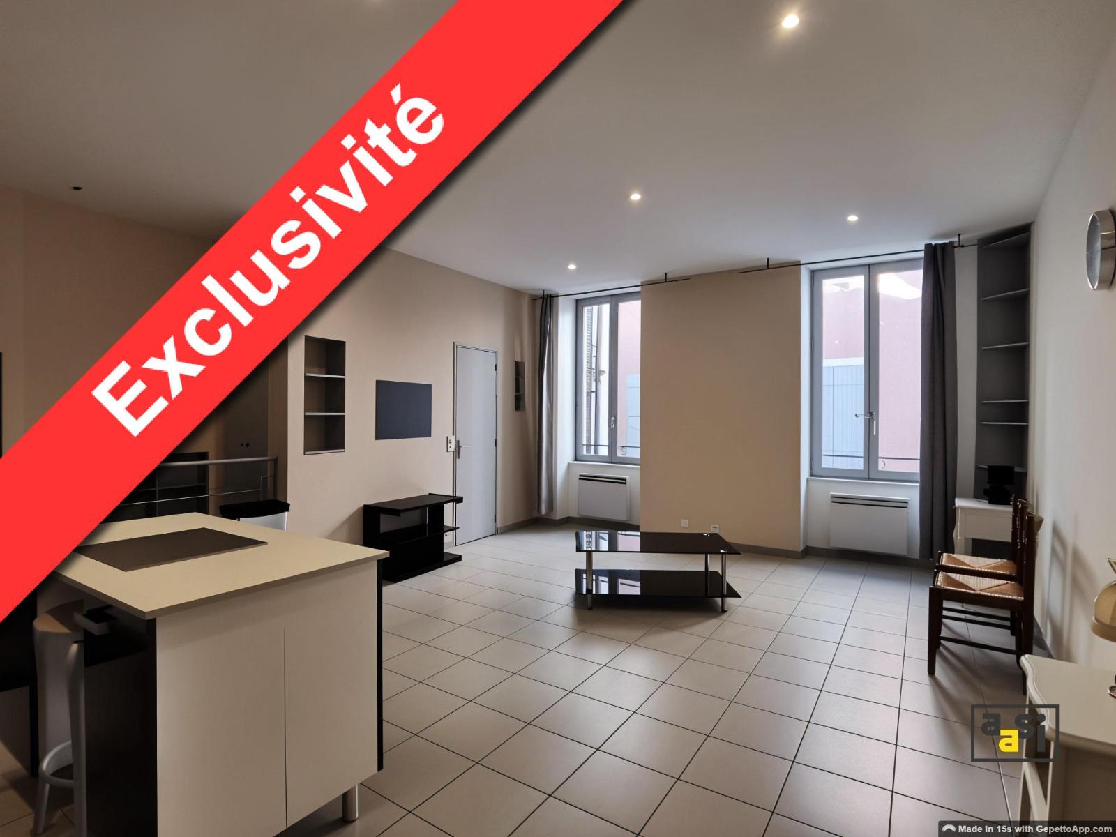 appartement 2 pièces - AUBENAS